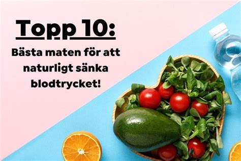 Sänka blodtrycket på en vecka